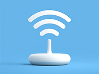 Router WiFi y test de velocidad